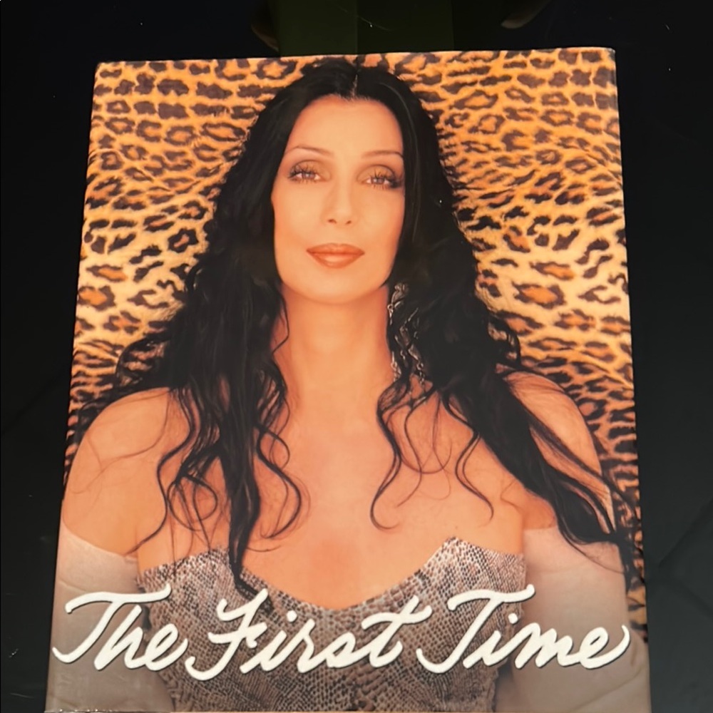 The First Time Book with Leopard Print Cover